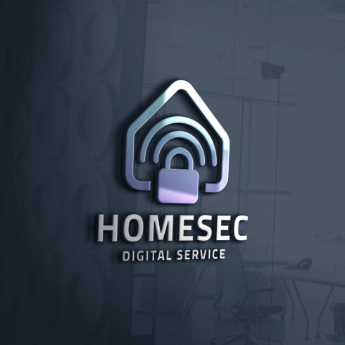 Smart Home Security Logo cover image.