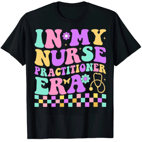 funny nurse t-shirt logo cover image.