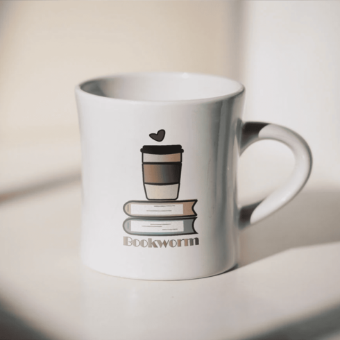 Designer coffee mockup cover image.