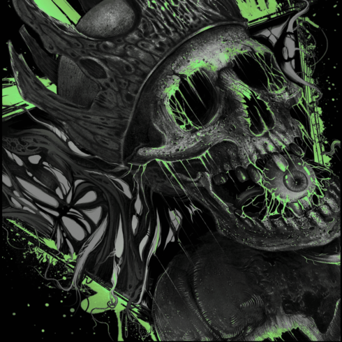 Skull Streetwear T-shirt Logo cover image.