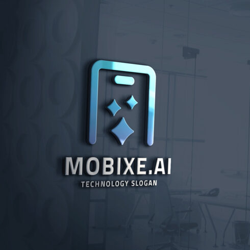 Mobile AI App Logo cover image.