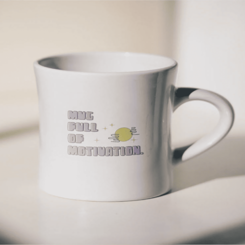 Designer coffee mockup cover image.