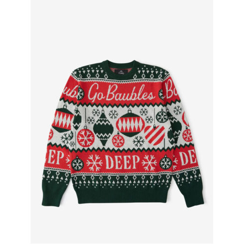 A men’s Christmas sweater cover image.