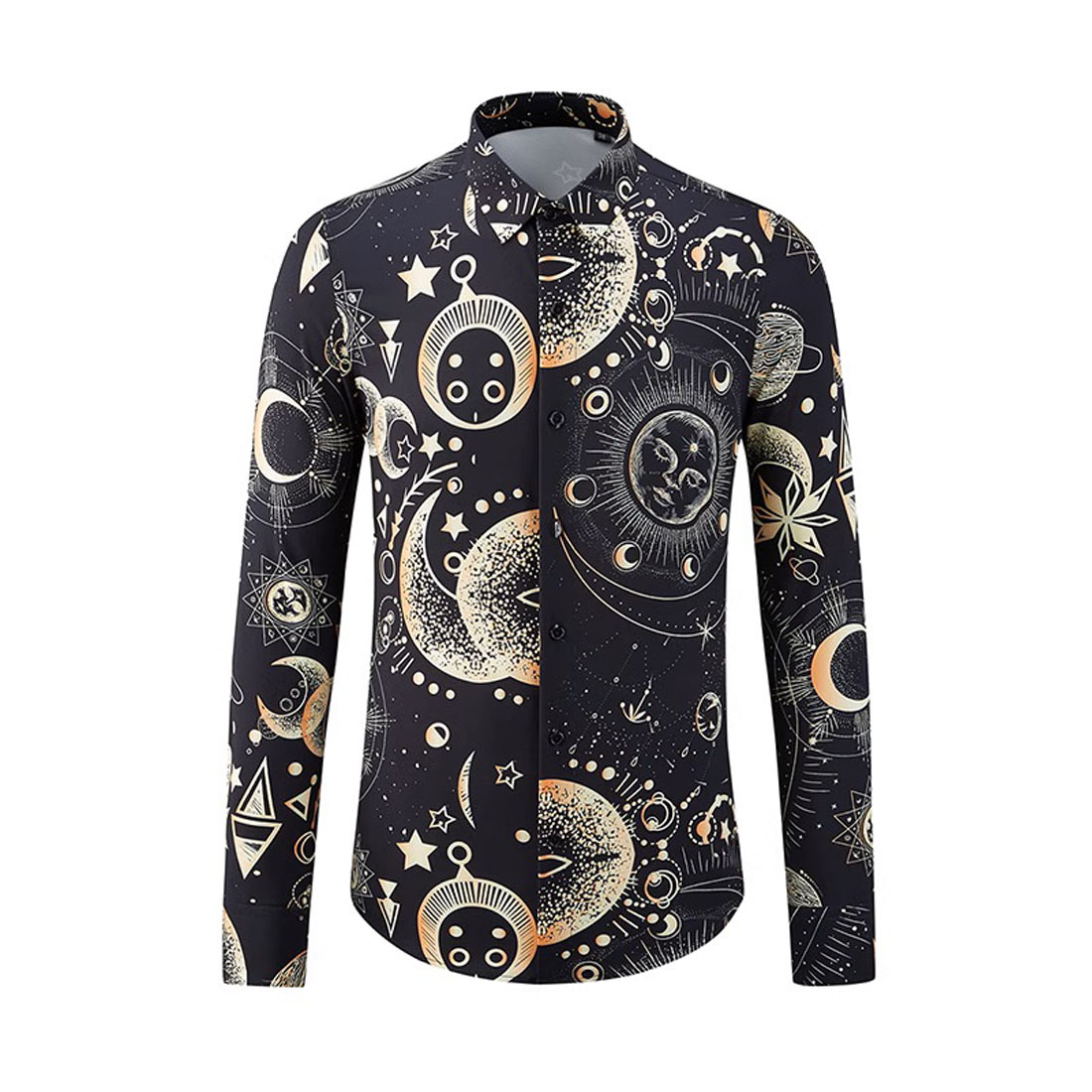 The men’s slim‑fit floral shirt cover image.