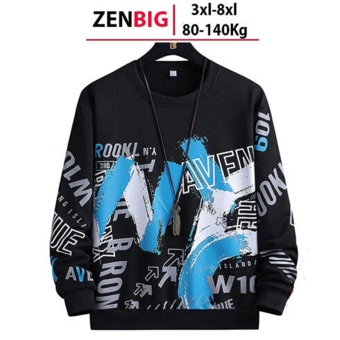 The ZENBIG bigsize men’s sweater cover image.