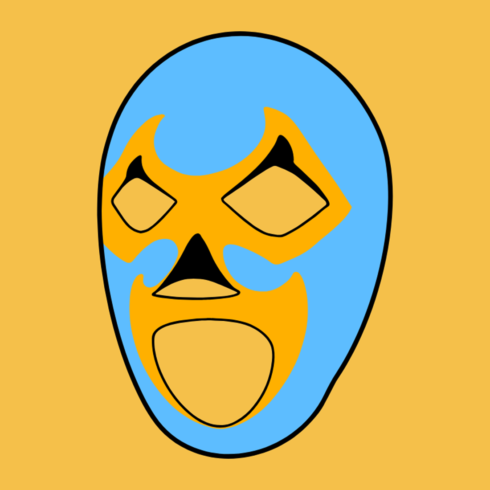 Mask a new T-Shirt design cover image.