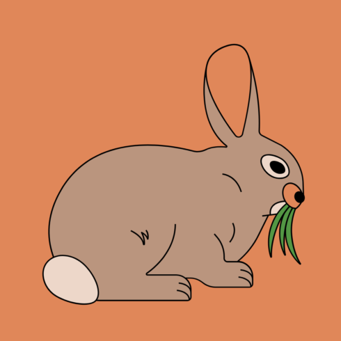 Rabbit a new T-Shirt design cover image.
