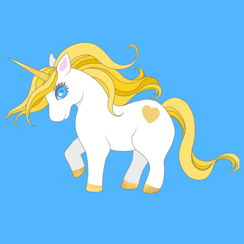 Unicorn 1 a new T-shirt design cover image.