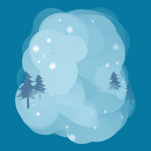 Winter 3 a new T-Shirt design cover image.