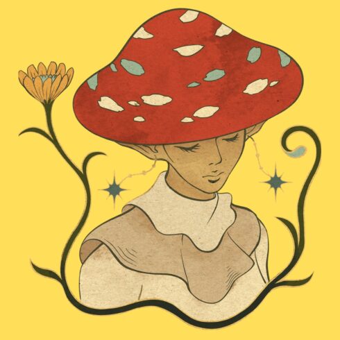 Mushroom 3 a new T-Shirt design cover image.