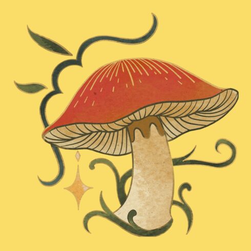 Mushroom 2 a new T-Shirt design cover image.