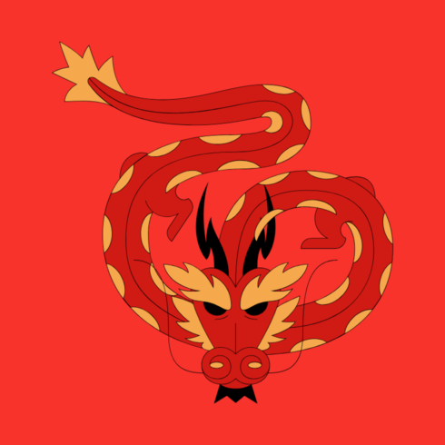 Dragon 1 a new T-shirt design cover image.
