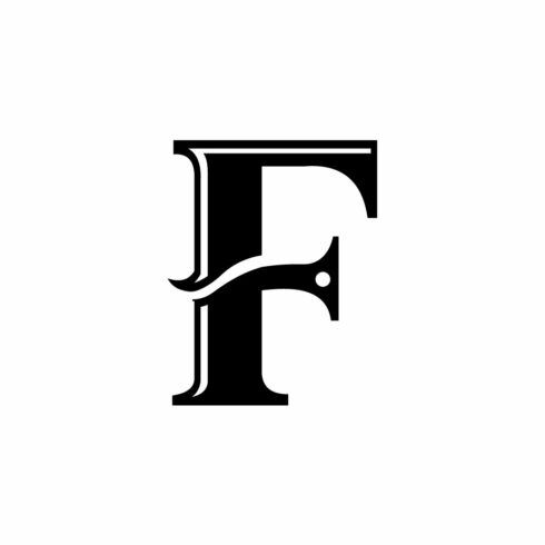 Modern Letter F Logo Icon cover image.