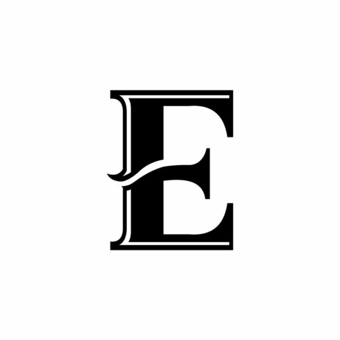 Modern Letter E Logo Icon cover image.