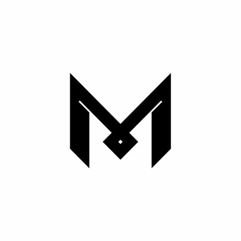 Modern Letter M Logo Icon cover image.