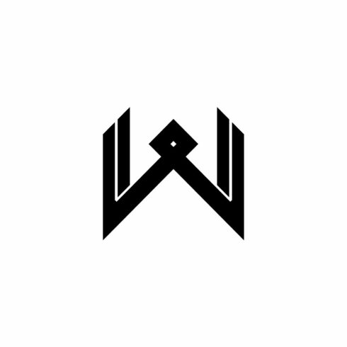 Modern Letter W Logo Icon cover image.