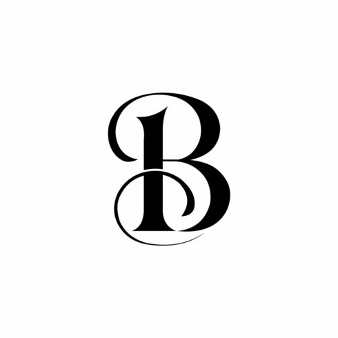Elegant Letter B Logo with Classic Serif for Luxury Brand cover image.