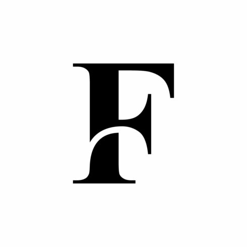 Elegant Letter F Logo Icon cover image.