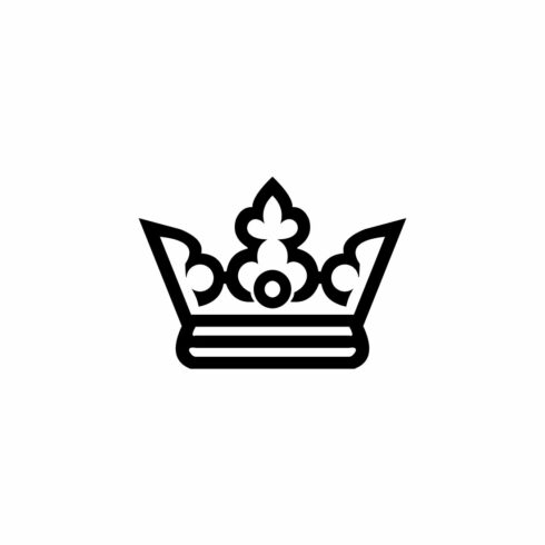 Crown Outline Icon for Royal, King, and Luxury Logo cover image.
