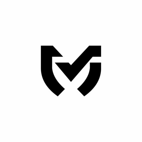 Modern Abstract Letter M Logo Icon for Tech and Sport Brand cover image.