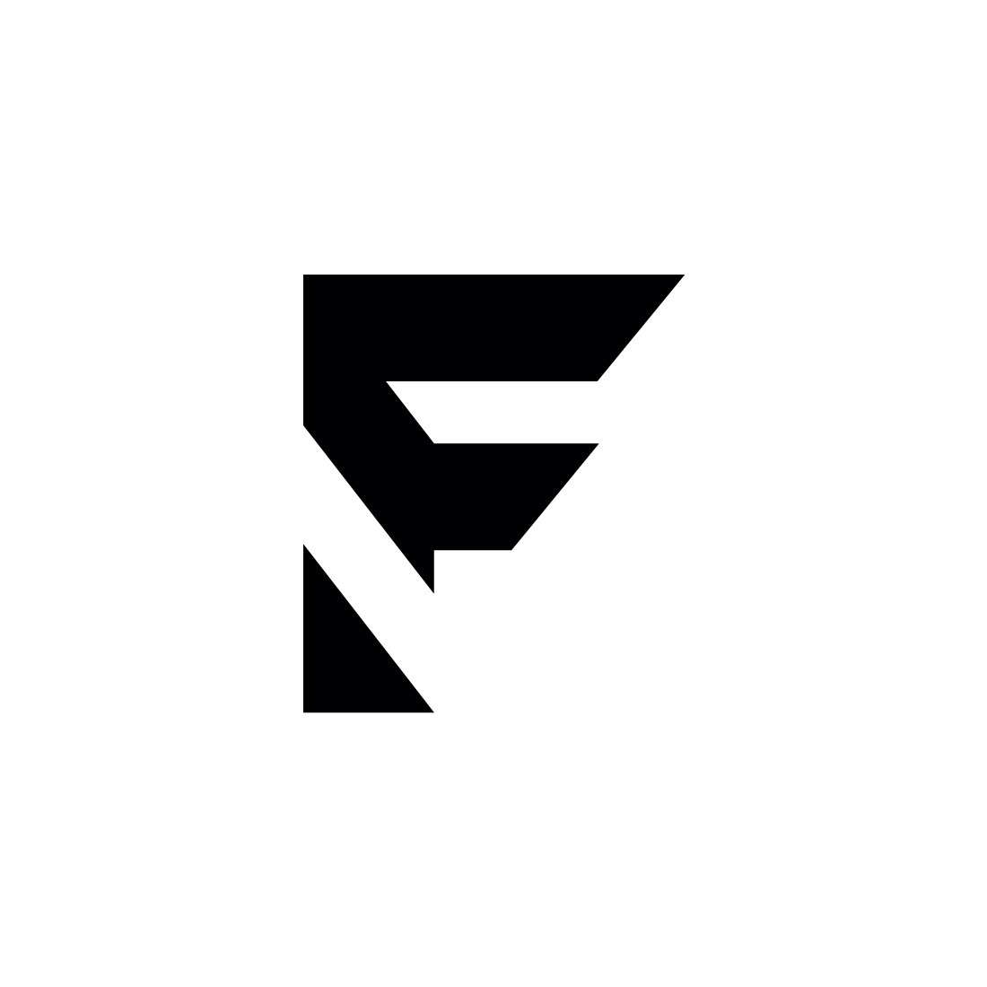 Modern Letter F Logo Icon for Brand and Tech Company - MasterBundles