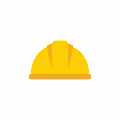 Hard Hat Icon for Construction and Safety cover image.
