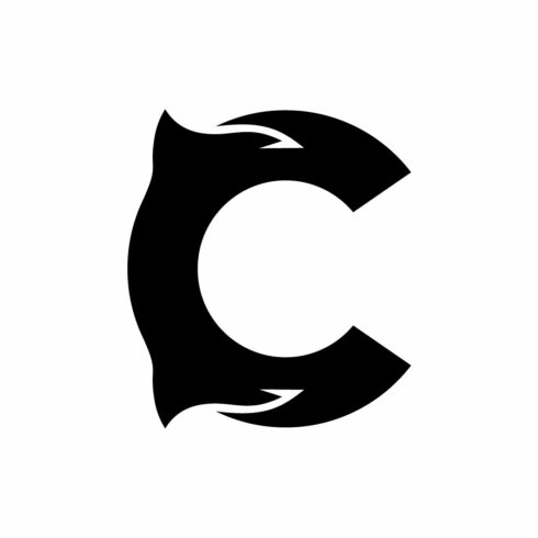 Dynamic Letter C Logo Icon with Claw Shape for Gaming cover image.