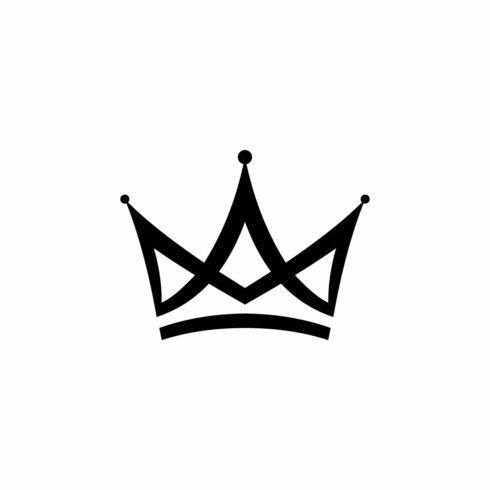 Sharp Abstract Crown Logo Icon for Modern Royal Brand cover image.