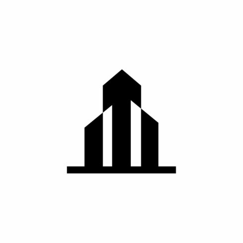 Abstract Skyscraper Building Logo for Real Estate and Corporate cover image.