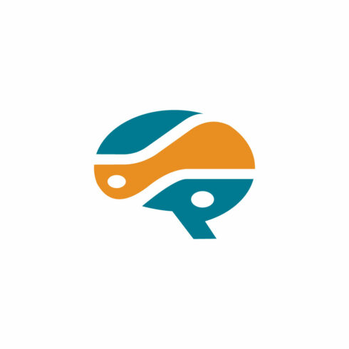 Abstract Modern Brain Logo for Education, Creative, and Psychology Brand cover image.