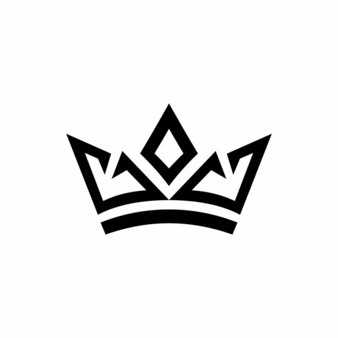 Minimalist Line Art Crown Icon for Premium Brand Identity cover image.