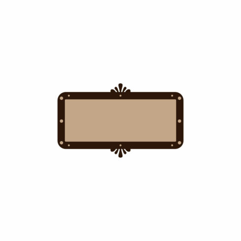 Vintage Western Signboard Banner Vector Template cover image.