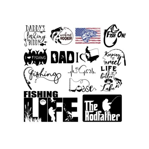 Fishing SVG | Fisherman SVG | Fish SVG | Fishing Quote Svg | Fishing Saying | Fishing Cut File | Fishing Silhouette | Hooker Svg | Png cover image.