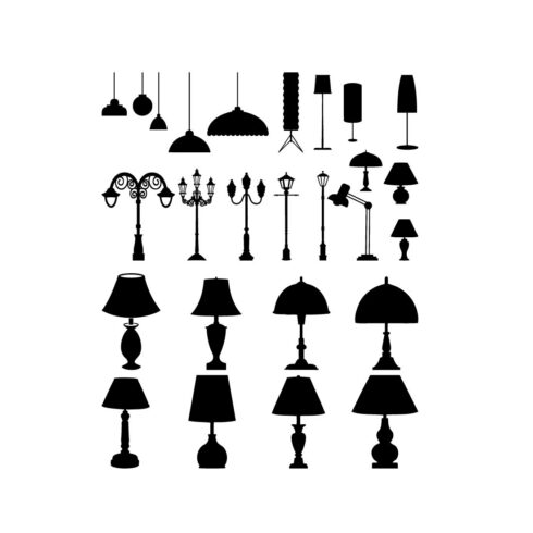 Light Bulb Svg, Light Bulb Png, Light Bulb Clipart Vector Bundle cover image.