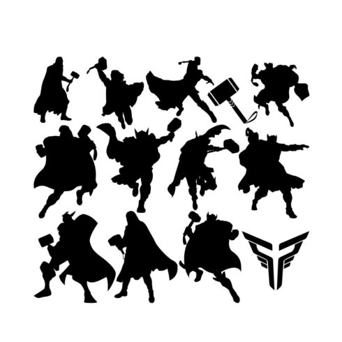 Marvel Thor Vector Set cover image.