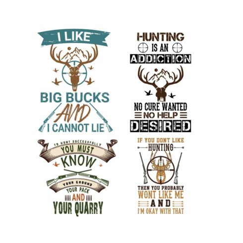 Hunting Pack SVG cover image.