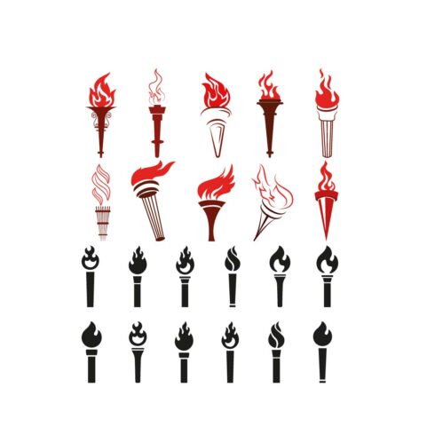 Torch SVG, Hand Torch SVG, Torch Clipart, Torch Files for Cricut, Torch Silhouette, Hand Torch Vector, Hand Torch Clip Art, Svg Cut Files,Flaming Tourch svg cover image.