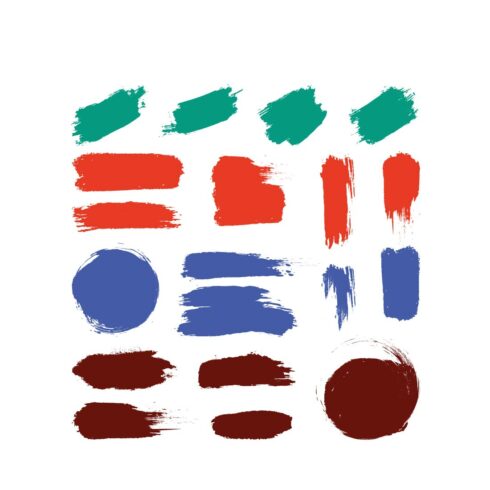 Paint brush stroke svg, bundle hand drawn, brush Design cover image.