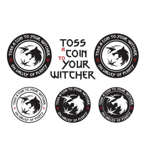 The Witcher Symbols Vector Set cover image.