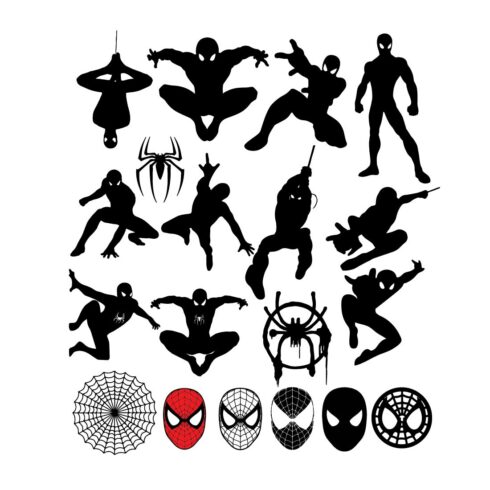 Spiderman Svg Bundle, Spiderman Svg, Spiderman Vector Buundle cover image.