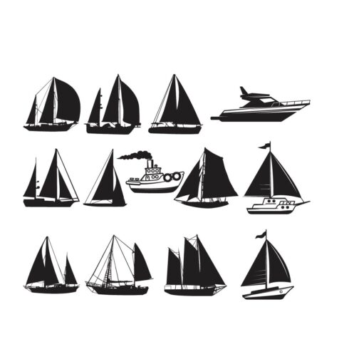 Boat SVG Bundle, Sail Boat Svg, Ship Svg, Speedboat Svg, Cruise Ship Svg, Boat PNG Bundle, Boat Clipart, Boat SVG Cut Files for Cricut cover image.