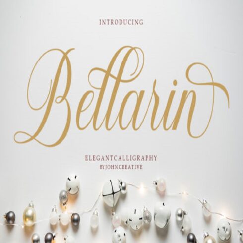 Bellarin Font cover image.