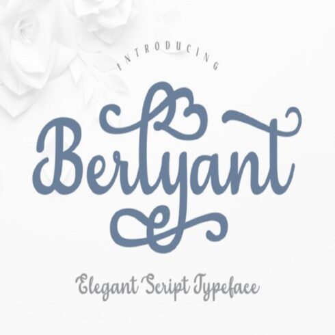 Berlyant Font cover image.