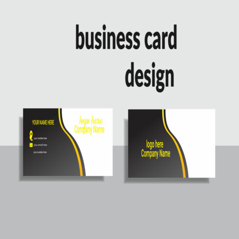Business Card cover image.