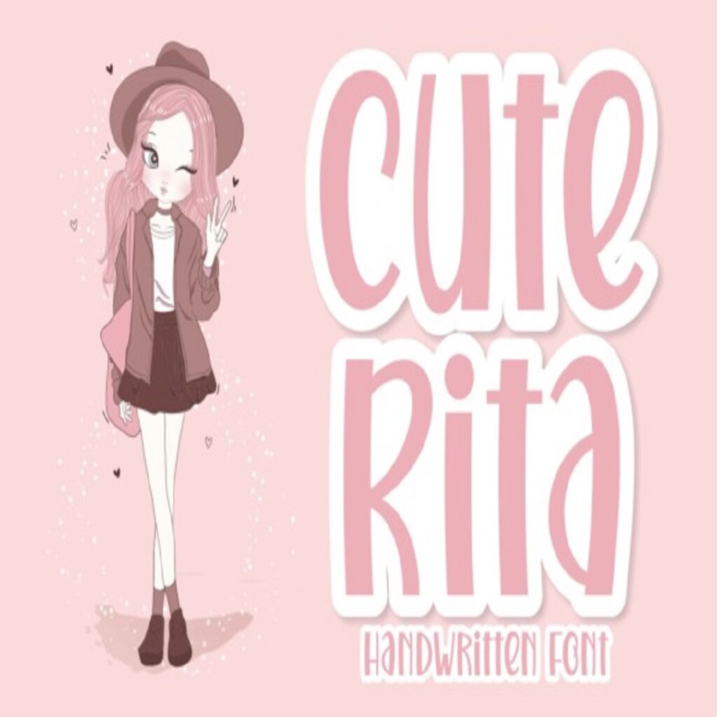 Cute Rita Font - MasterBundles