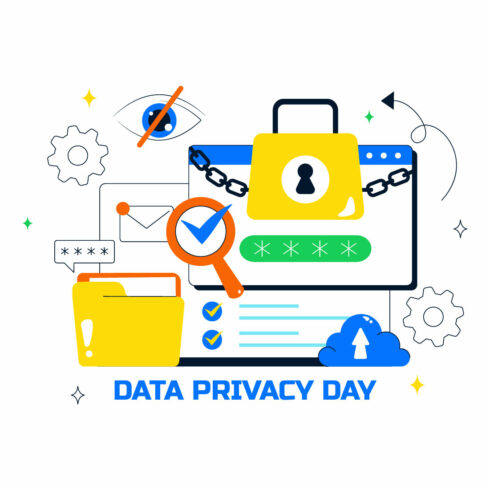 10 Data Privacy Vector Illustration cover image.