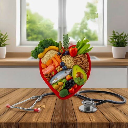 AI Health and Wellness Poster Bundle – Asthma Prevention, Heart Diet, Dental Hygiene, Eye Check-Up & Toothbrush Concept Posters cover image.