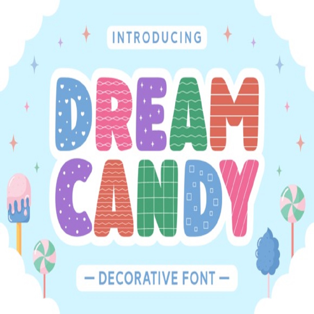 Dream Candy Font Masterbundles