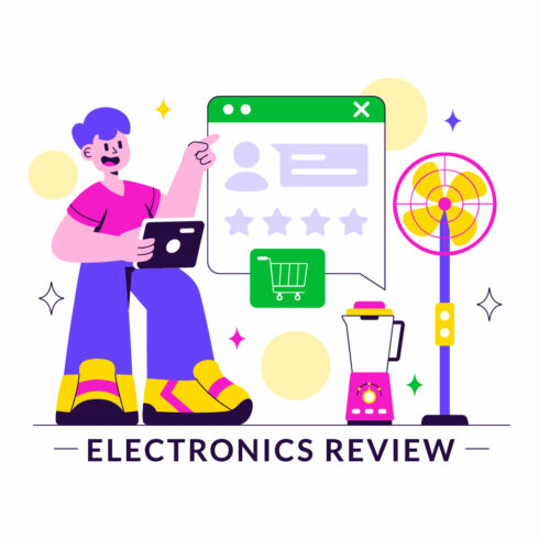 10 Electronics Review Illustration cover image.