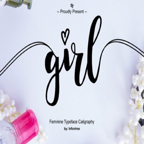 Girl Font cover image.